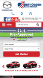 Mobile Screenshot of bertogdenmissionmazda.com